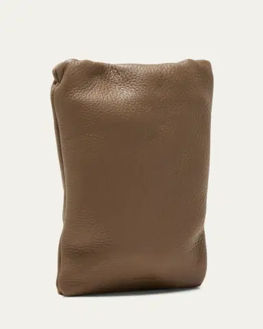 THE ROW Bourse Phone Case in Grain Leather | Thumbnail 12 THE ROW Bourse Phone Case in Grain Leather | Thumbnail 12