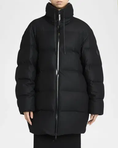 Moncler Genius x EE7 by Edward Enninful Maarutha Long Down Jacket | Thumbnail 3