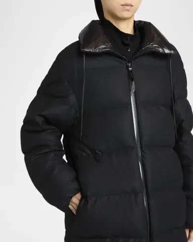 Moncler Genius x EE7 by Edward Enninful Maarutha Long Down Jacket | Thumbnail 4