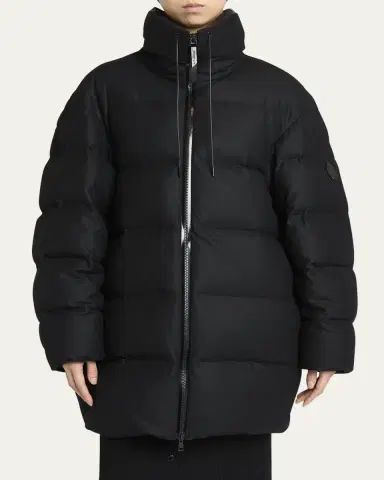Moncler Genius x EE7 by Edward Enninful Maarutha Long Down Jacket | Thumbnail 8