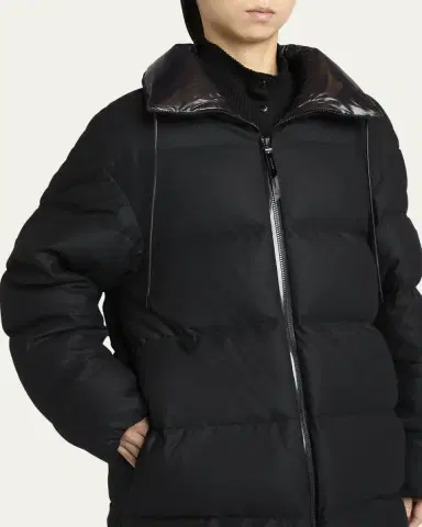 Moncler Genius x EE7 by Edward Enninful Maarutha Long Down Jacket | Thumbnail 9