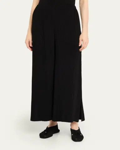 Issey Miyake Pleated Hatching Pants | Thumbnail 4 Issey Miyake Pleated Hatching Pants | Thumbnail 4