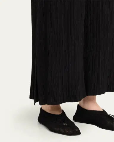 Issey Miyake Pleated Hatching Pants | Thumbnail 5 Issey Miyake Pleated Hatching Pants | Thumbnail 5
