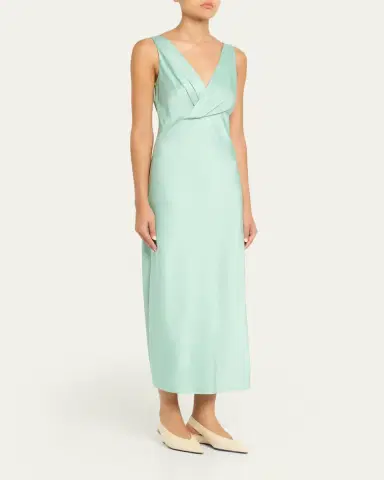 Jason Wu Collection Sleeveless Bias-Cut Crepe Satin Maxi Dress | Thumbnail 4 Jason Wu Collection Sleeveless Bias-Cut Crepe Satin Maxi Dress | Thumbnail 4