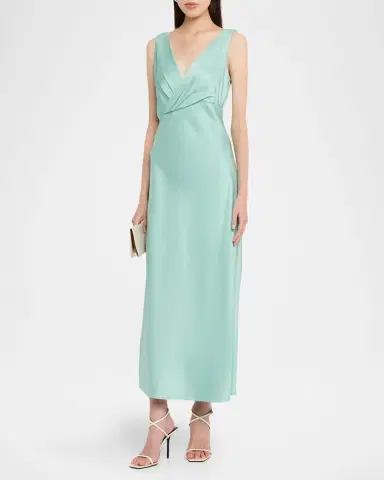 Jason Wu Collection Sleeveless Bias-Cut Crepe Satin Maxi Dress | Thumbnail 6 Jason Wu Collection Sleeveless Bias-Cut Crepe Satin Maxi Dress | Thumbnail 6