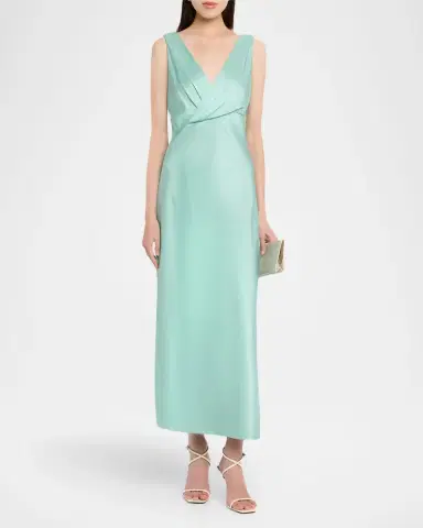 Jason Wu Collection Sleeveless Bias-Cut Crepe Satin Maxi Dress | Thumbnail 8 Jason Wu Collection Sleeveless Bias-Cut Crepe Satin Maxi Dress | Thumbnail 8