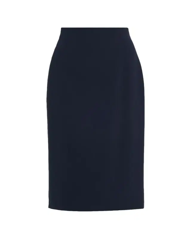 Lafayette 148 New York Finesse Crepe Midi Pencil Skirt