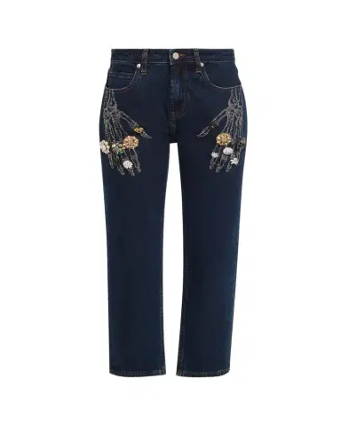 Libertine Buried Treasure Straight-Leg Ankle Boyfriend Jeans | Thumbnail 1 Libertine Buried Treasure Straight-Leg Ankle Boyfriend Jeans | Thumbnail 1