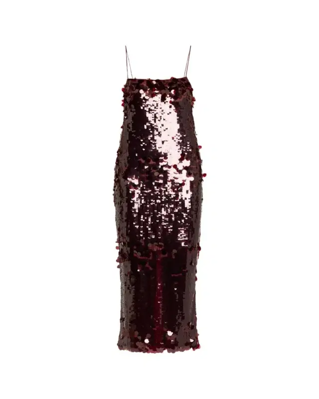 Alana Sequined Midi Dress