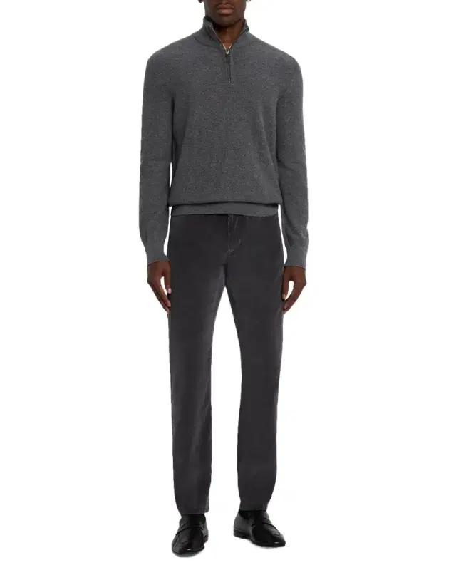 ZEGNA Men's Cashco Corduroy Straight Fit Five-Pocket Pants