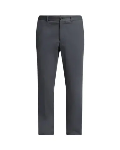 Giorgio Armani Men's Cotton and Cashmere Slim Flat-Front Trousers | Thumbnail 1 Giorgio Armani Men's Cotton and Cashmere Slim Flat-Front Trousers | Thumbnail 1