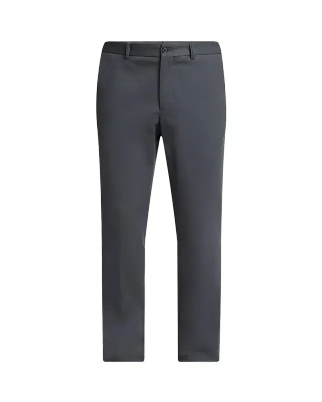 Men's Cotton and Cashmere Slim Flat-Front Trousers