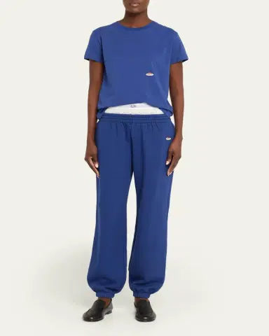 Hommegirls x Fruit Of The Loom Logo Print Classic Short-Sleeve T-Shirt | Thumbnail 2