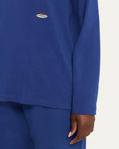 Hommegirls x Fruit Of The Loom Long-Sleeve Polo Shirt | Thumbnail 5