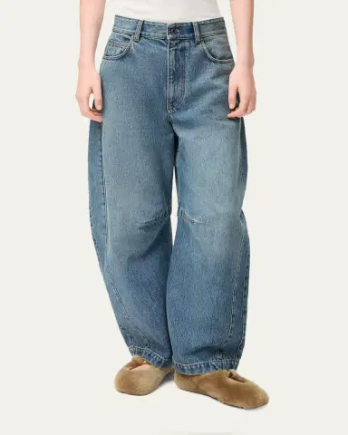 Loewe Mid-Rise Barrel-Leg Jeans | Thumbnail 3 Loewe Mid-Rise Barrel-Leg Jeans | Thumbnail 3