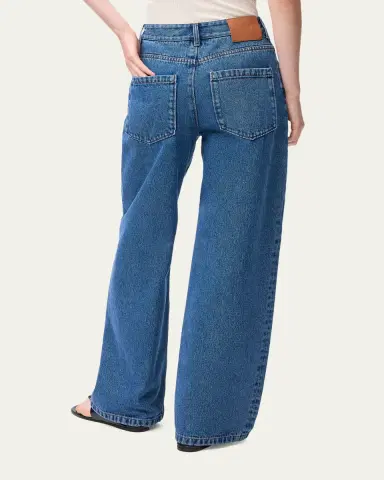 Loewe Anagram Baggy Wide-Leg Jeans | Thumbnail 3 Loewe Anagram Baggy Wide-Leg Jeans | Thumbnail 3