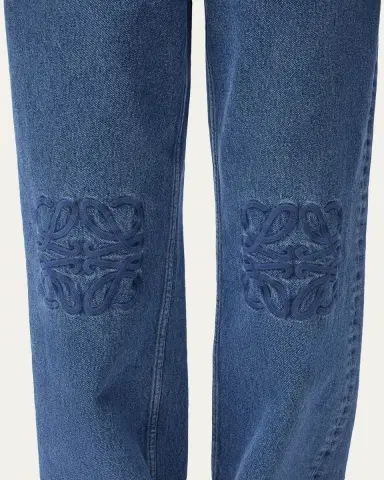 Loewe Anagram Baggy Wide-Leg Jeans | Thumbnail 5 Loewe Anagram Baggy Wide-Leg Jeans | Thumbnail 5