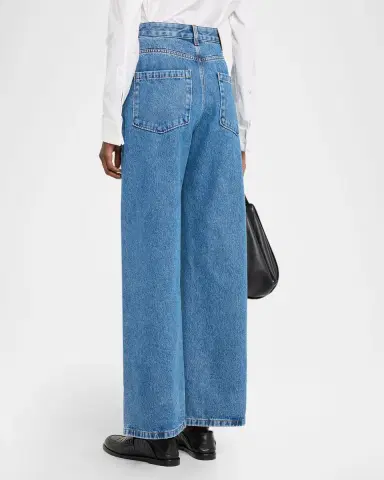 Loewe Anagram Baggy Wide-Leg Jeans | Thumbnail 7 Loewe Anagram Baggy Wide-Leg Jeans | Thumbnail 7