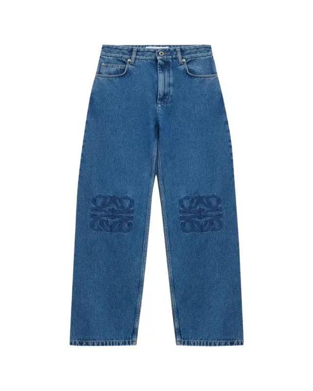 Loewe Anagram Baggy Wide-Leg Jeans