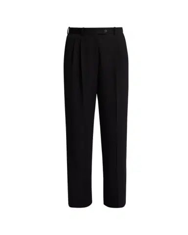 The Row Virgil Double-Pleated Straight-Leg Pants | Thumbnail 1 The Row Virgil Double-Pleated Straight-Leg Pants | Thumbnail 1