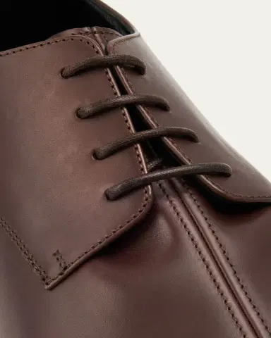 Dries Van Noten Men's Minimal Leather Oxford Shoes | Thumbnail 3 Dries Van Noten Men's Minimal Leather Oxford Shoes | Thumbnail 3