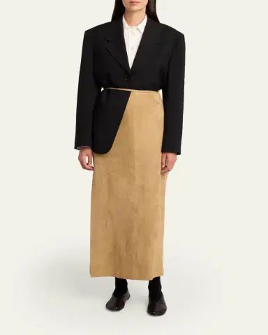 The Row Selim Single-Breasted Oversized Blazer Jacket | Thumbnail 2