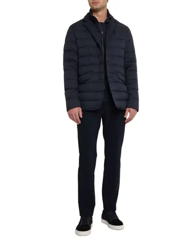 Men 's Quilted Blazer with Windguard