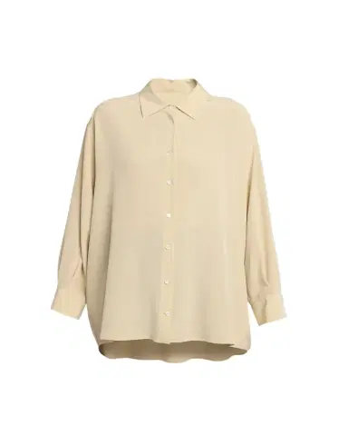 THE ROW Luka Oversized Silk Button-Down Shirt | Thumbnail 1