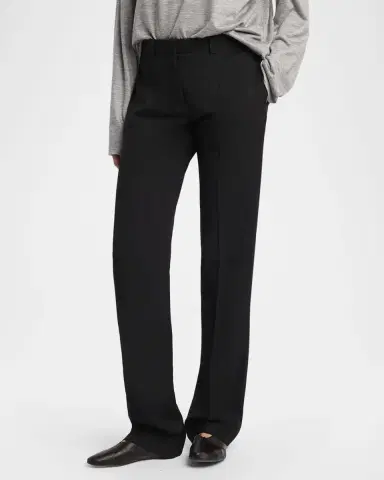 The Row Hiram Straight-Leg Wool Pants | Thumbnail 8 The Row Hiram Straight-Leg Wool Pants | Thumbnail 8