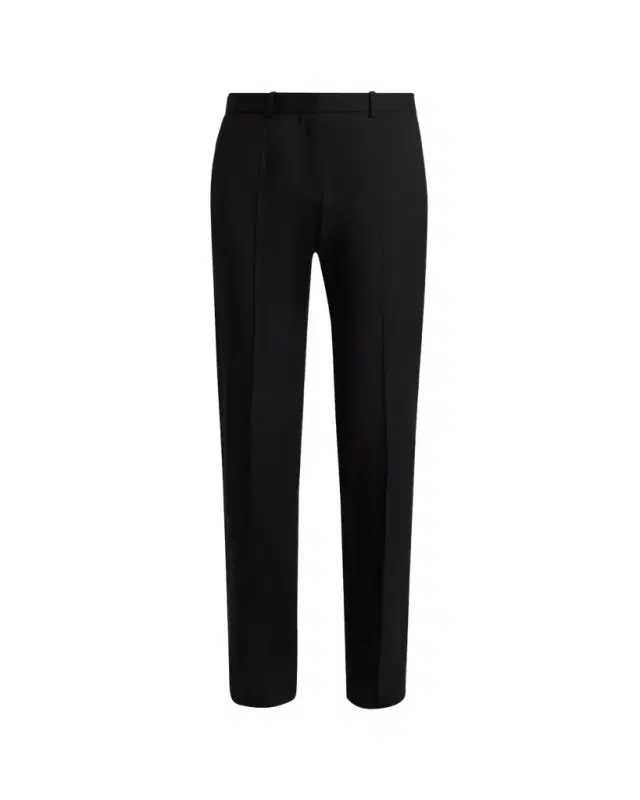 Hiram Straight-Leg Wool Pants