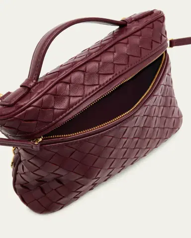 Bottega Veneta Small Soft Vanity Intrecciato Leather Crossbody Bag | Thumbnail 4 Bottega Veneta Small Soft Vanity Intrecciato Leather Crossbody Bag | Thumbnail 4