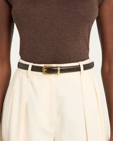 The Row Ring Leather Belt | Thumbnail 3 The Row Ring Leather Belt | Thumbnail 3