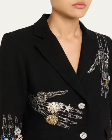 Libertine Buried Treasure Embellished Single-Breasted Short Blazer | Thumbnail 5 Libertine Buried Treasure Embellished Single-Breasted Short Blazer | Thumbnail 5