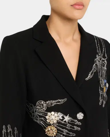 Libertine Buried Treasure Embellished Single-Breasted Short Blazer | Thumbnail 9 Libertine Buried Treasure Embellished Single-Breasted Short Blazer | Thumbnail 9