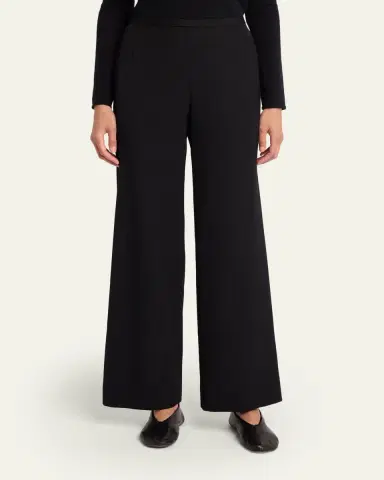 The Row Roger Wool-Silk Twill Straight-Leg Pants | Thumbnail 4