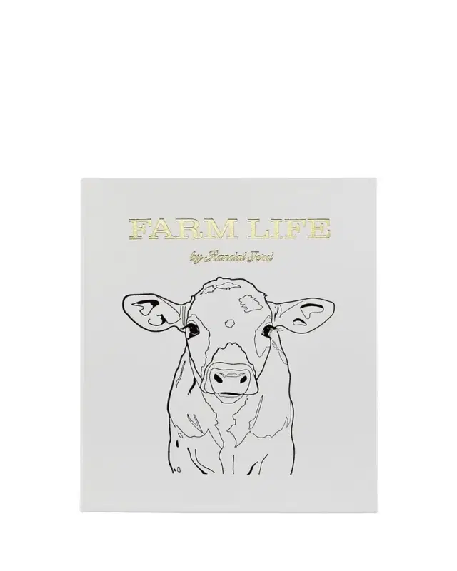 Graphic Image "Farm Life: A Collection of Animal Portraits" Leather-Bound Book by Randal Ford