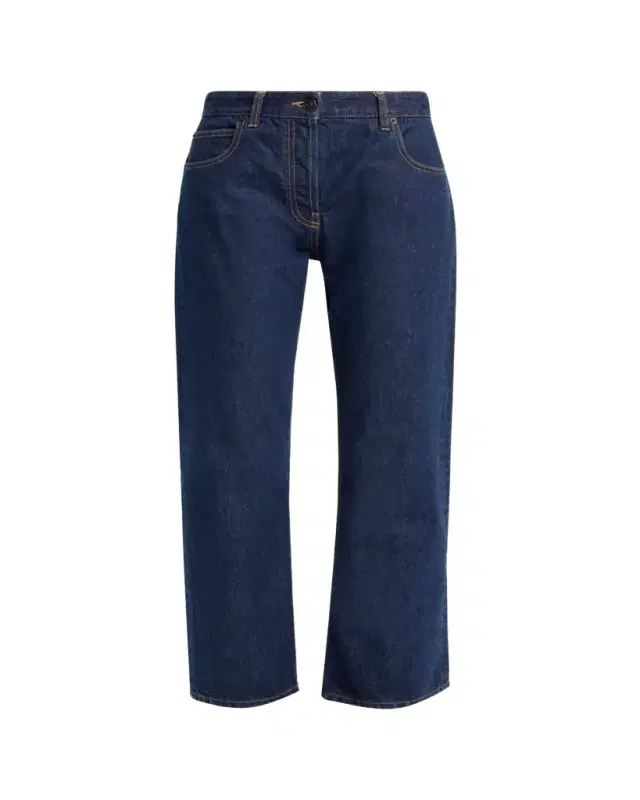 Riaco Straight-Leg Ankle Jeans