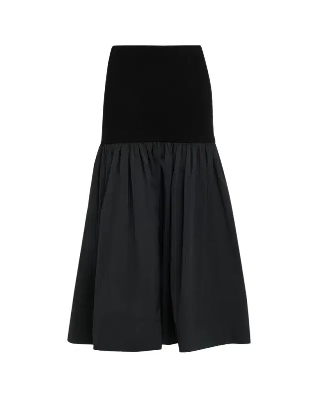 A.L.C. Cami Merino Combo Maxi Skirt