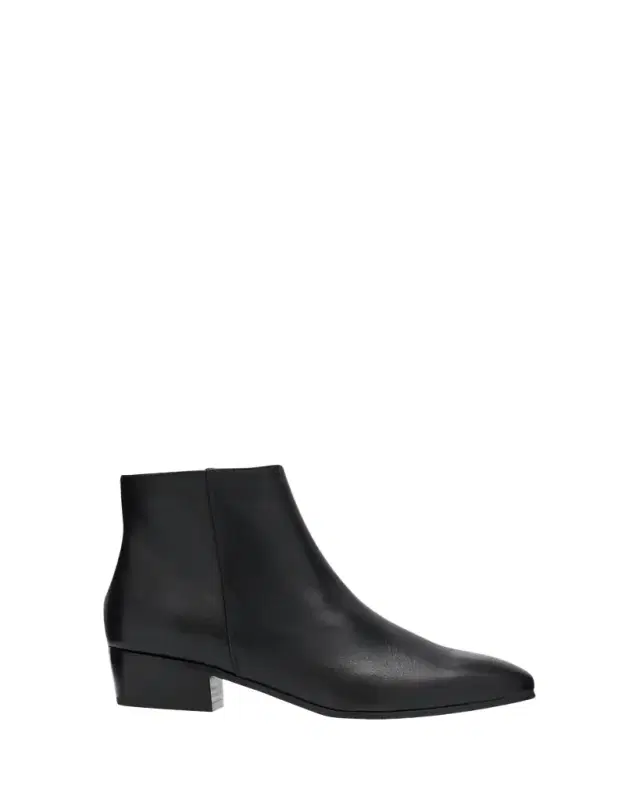 Fuoco Icon Leather Ankle Booties