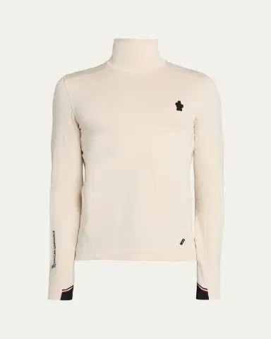 Moncler Grenoble Men's Polartec Slim Fit Turtleneck Sweater | Thumbnail 5