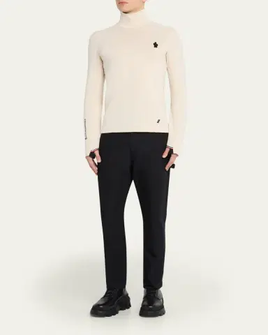 Moncler Grenoble Men's Polartec Slim Fit Turtleneck Sweater | Thumbnail 6