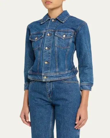OSSOU Hitch Denim Trucker Jacket | Thumbnail 4