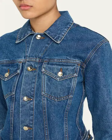 OSSOU Hitch Denim Trucker Jacket | Thumbnail 5