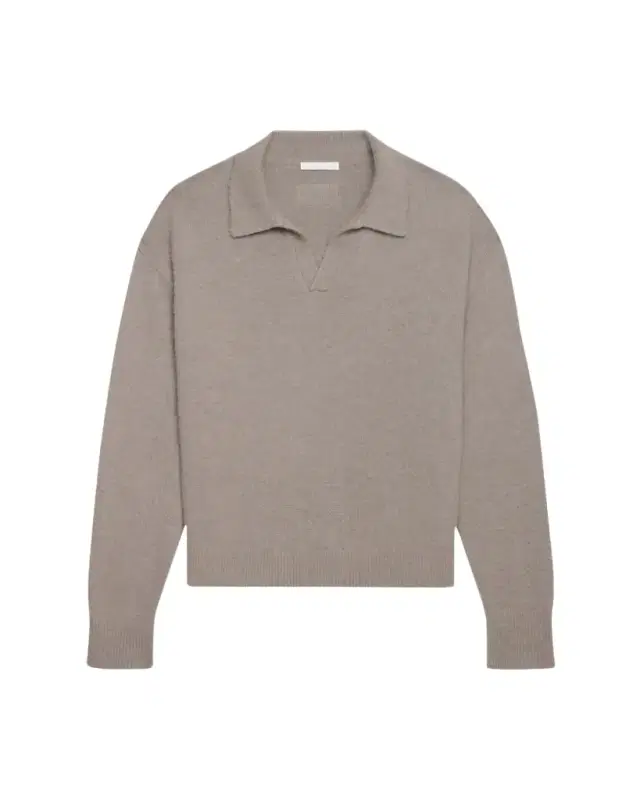 Helmut Lang Men's Brushed Polo Sweater