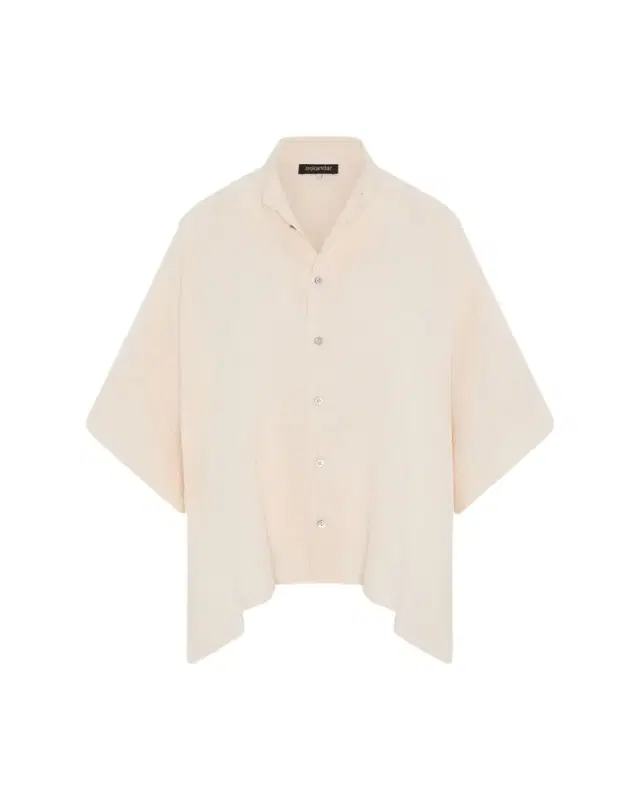 Eskandar A-Line Textured Silk Shirt
