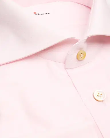 Kiton Men's Micro-Herringbone Cotton Dress Shirt | Thumbnail 2 Kiton Men's Micro-Herringbone Cotton Dress Shirt | Thumbnail 2