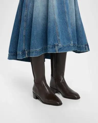 Aquatalia Ricarda Leather Knee-High Boots | Thumbnail 6 Aquatalia Ricarda Leather Knee-High Boots | Thumbnail 6