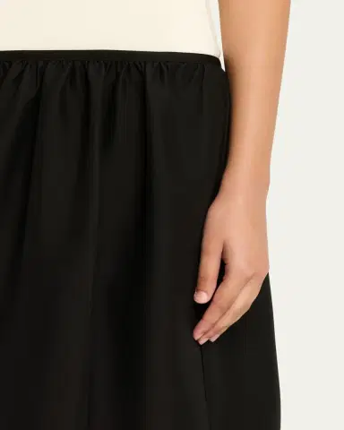 TOTEME Twinflower Drop-Waist Midi Dress | Thumbnail 5