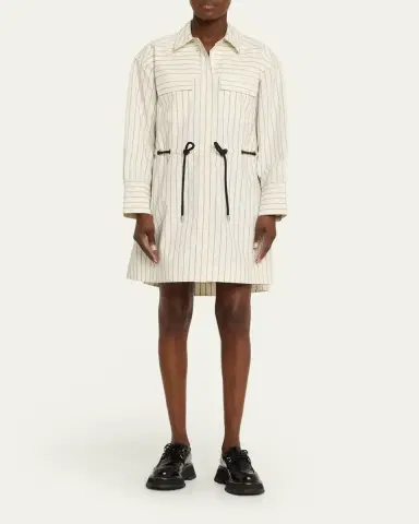 3.1 Phillip Lim Striped Belted Mini Shirtdress | Thumbnail 2 3.1 Phillip Lim Striped Belted Mini Shirtdress | Thumbnail 2