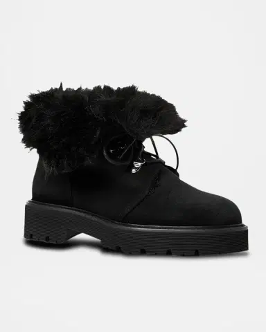 Aquatalia Eva Faux Shearling-Lined Suede Hiker Booties | Thumbnail 4 Aquatalia Eva Faux Shearling-Lined Suede Hiker Booties | Thumbnail 4